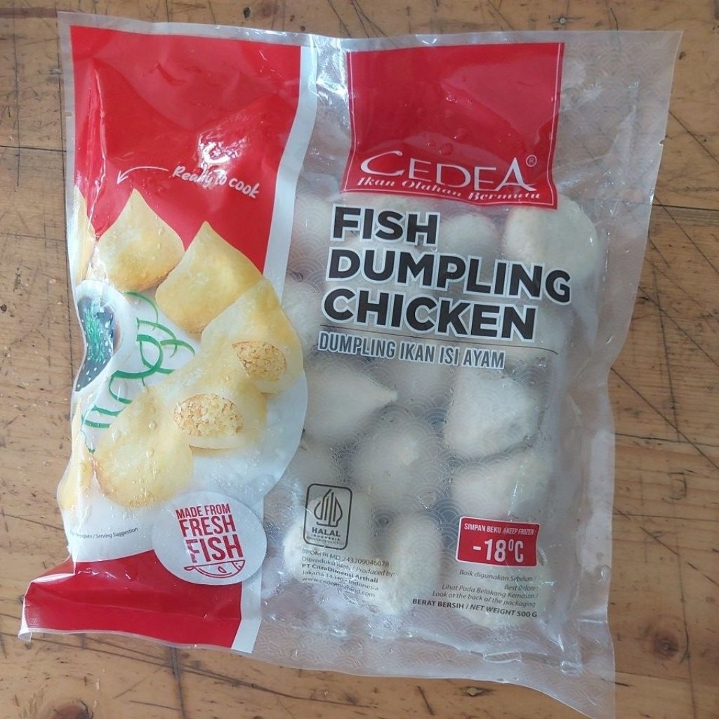 

CEDEA DUMPLING CHICKEN 500GR