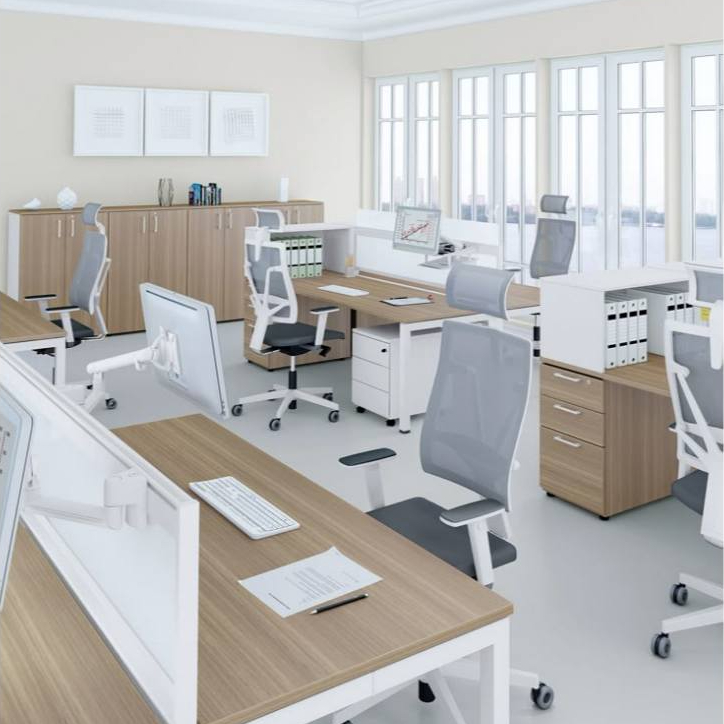 SET FURNITURE OFFICE ROOM RUANGAN KANTOR MINIMALIST