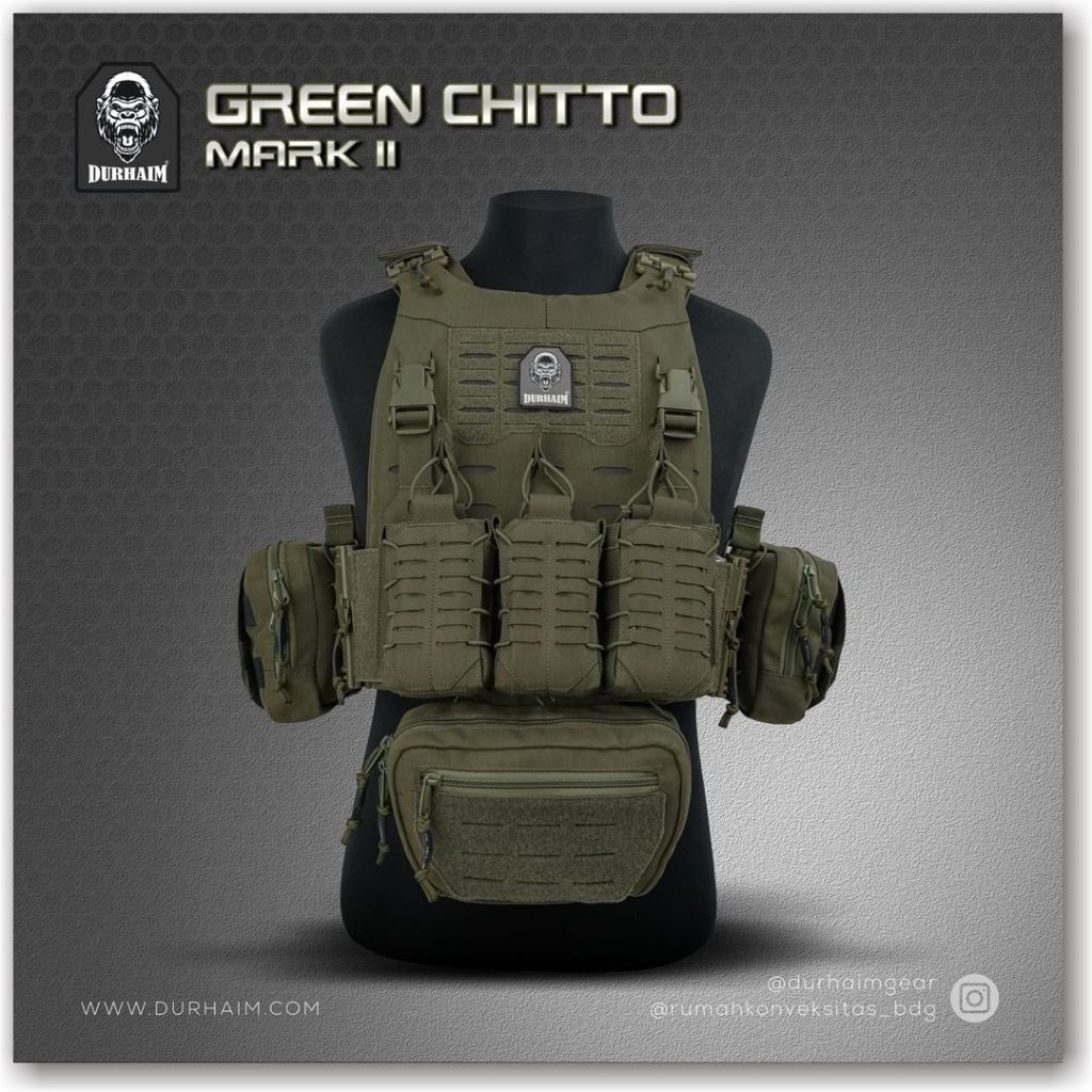 BODYVEST-DURHAIM GREEN