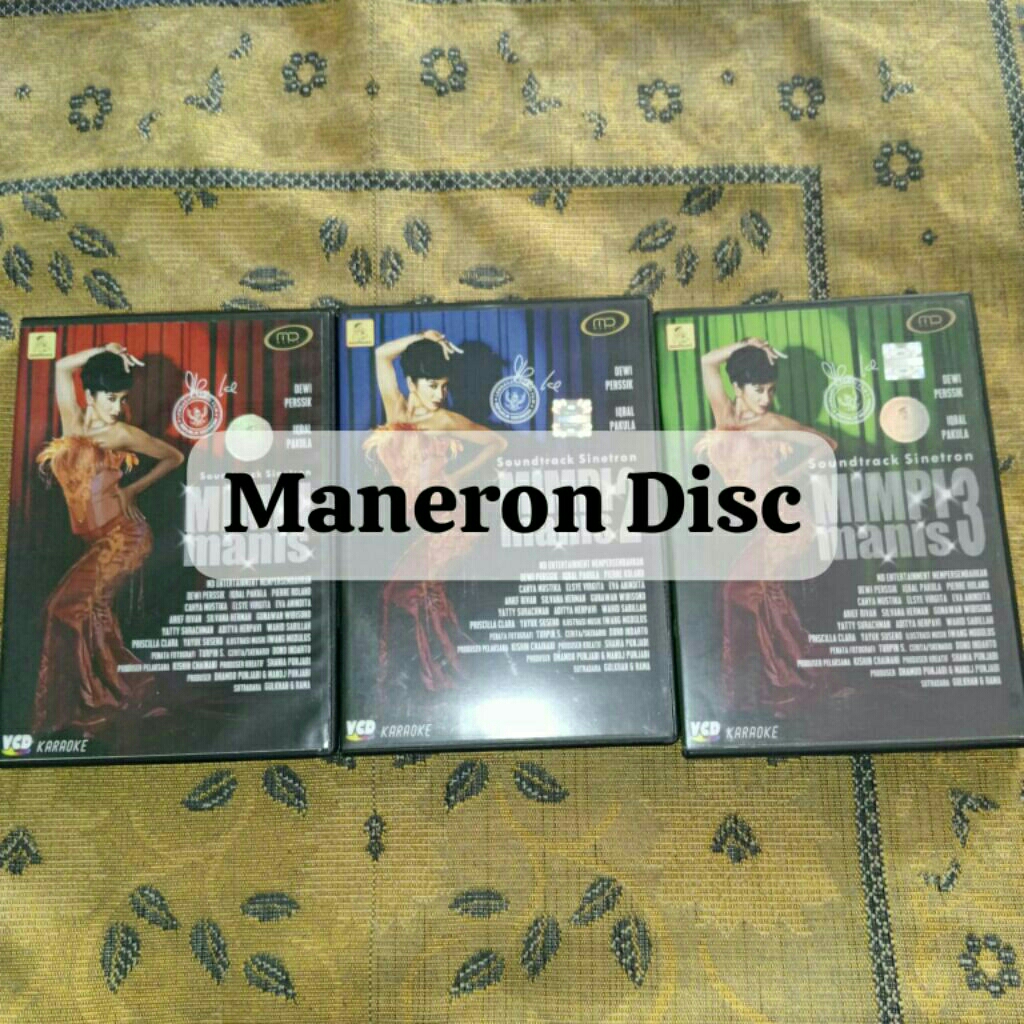 VCD Karaoke Mimpi Manis 1, 2, 3 soundtrack sinetron