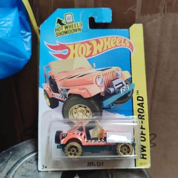 Hot Wheels Jeep CJ-7 CJ7 Treasure Hunt Reguler TH Reg diecast