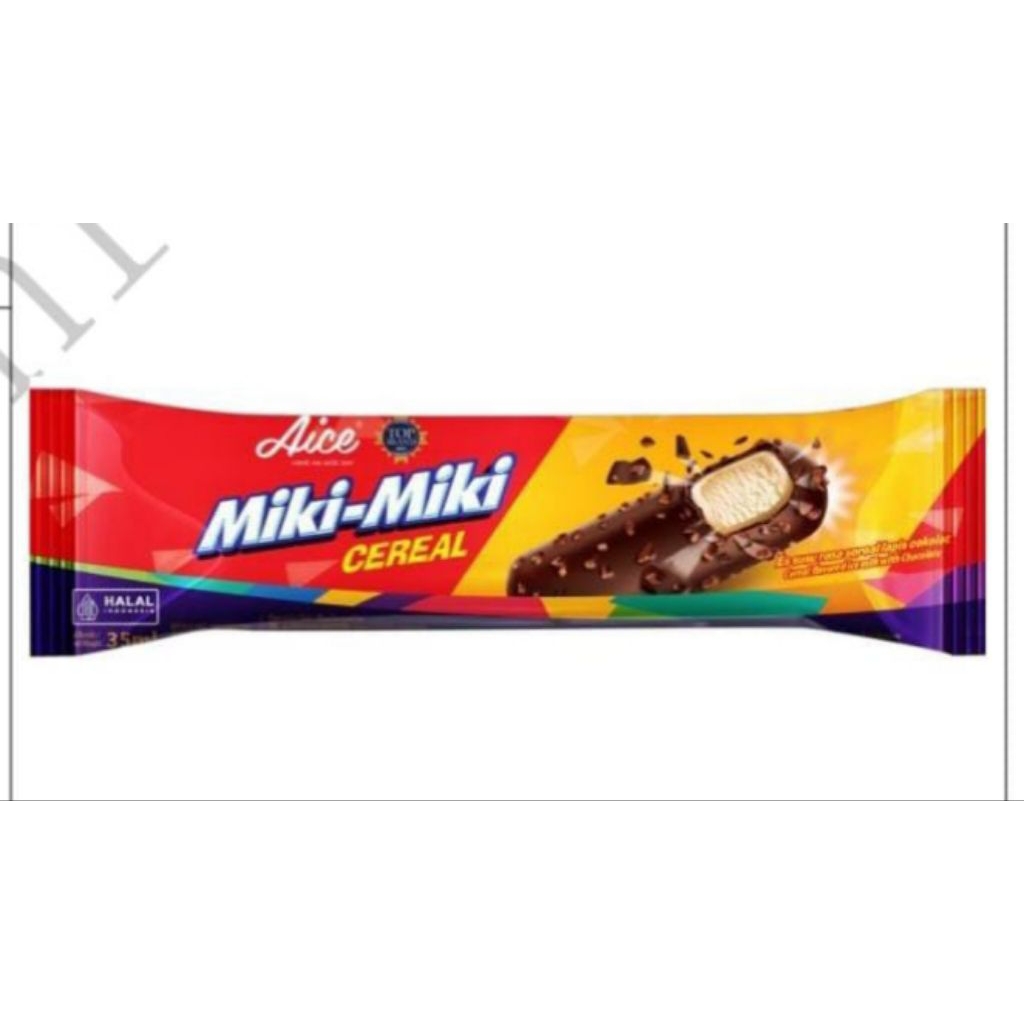 

Es Krim AICE Miki Miki Sereal isi 10 pcs (free ice gel)