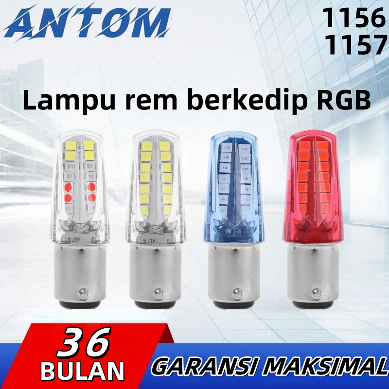 2pcs LAMPU STOP LED 1157 32 LED BRAKE LIGHT LAMPU REM MODEL LED Running Kedip Universal Motor Mobil