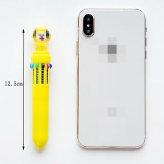 

NY (10 WARNA) Pulpen/PENA Kartun 10 Warna Pen Warna Warni Bolpoin Karakter Lucu