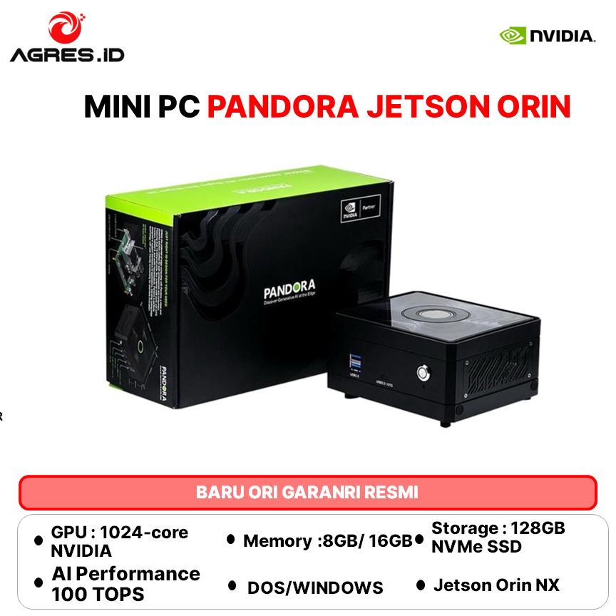 NVIDIA MINI PC PANDORA JETSON ORIN NX SUPER 16GB