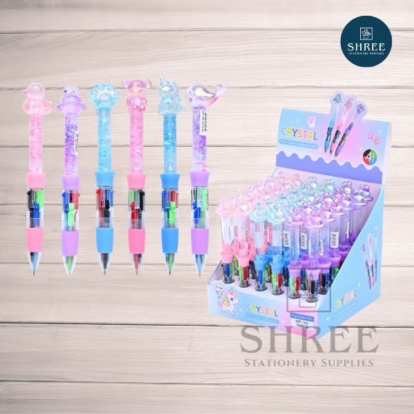 

Pulpen Quicksand 4 Warna – Desain Unik Lucu & Kreatif | Shree Stationery Supplies