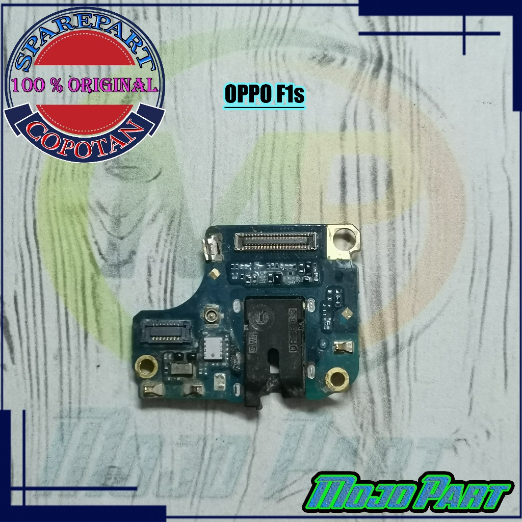 Oppo F1s Papan Lubang Headset PCB  Jack Audio Original Copotan | Mojo Part