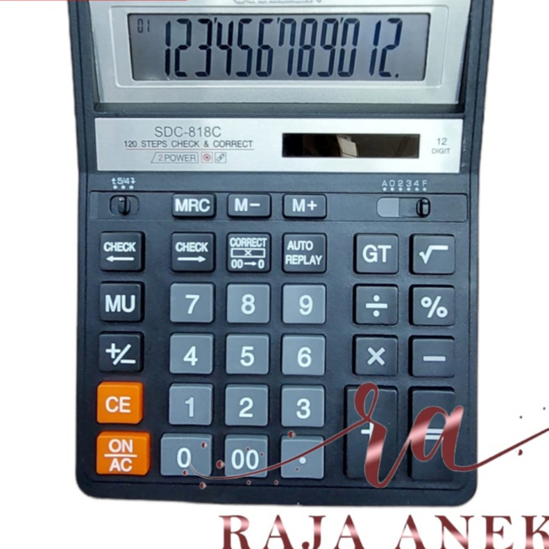 

KALKULATOR SDC 818C 818C CALCULATOR 12 digit cek ulang dengan KUALITAS 818 C CT MURAH
