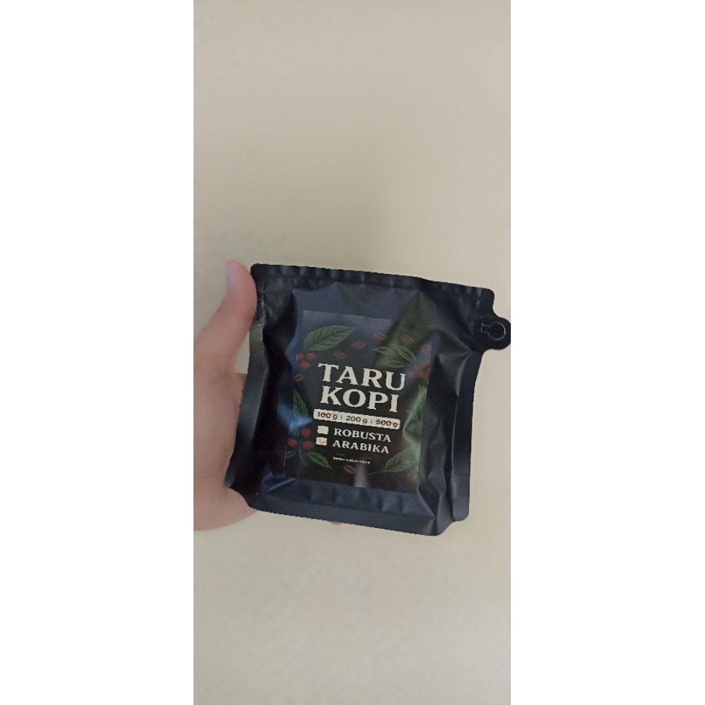

Taru kopi || Kopi Arabika 200 G || 100 % Murni