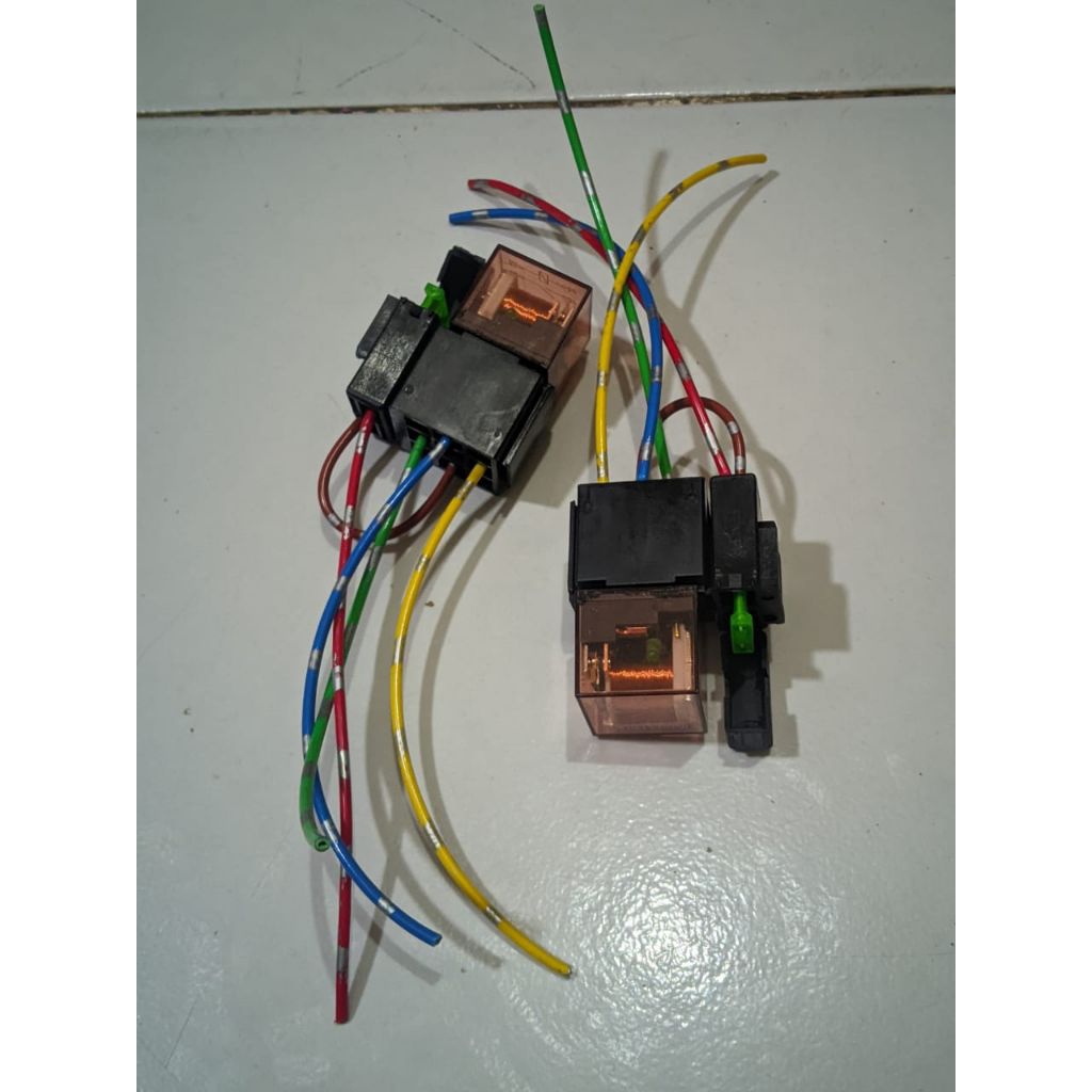 Relay Klakson Lampu Tembak Soket Riley 4 Kaki 5 Kaki 12v 80a