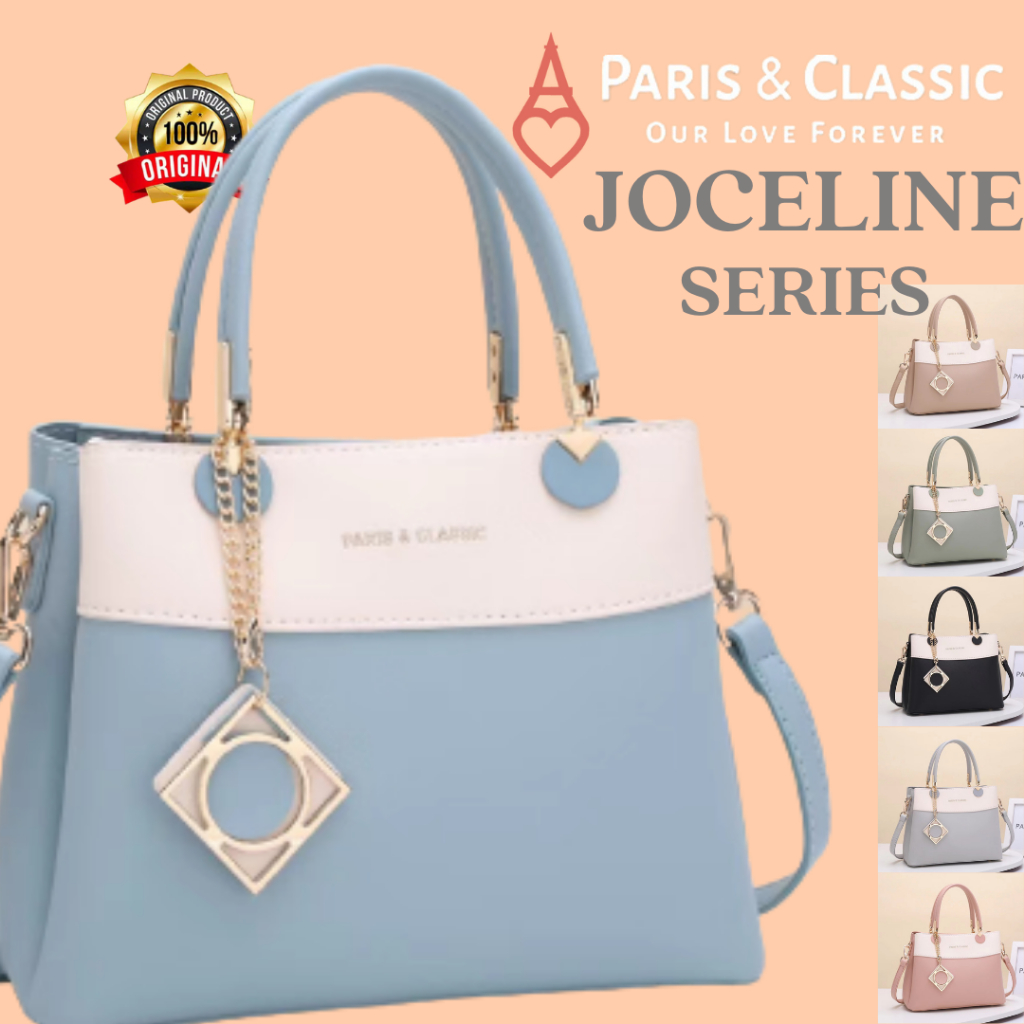 Tas Selempang Pesta Wanita Branded Original Kekinian Import Terbaru Merek Paris & Classic [PC3015] /