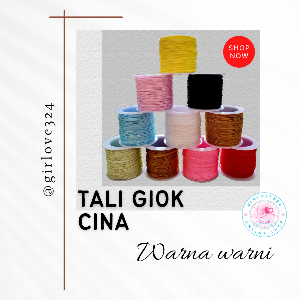 [1 Meter] Tali Giok Cina / Tali Shambala