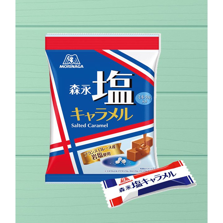 

Morinaga Salted Caramel – Permen dengan Rasa Manis Gurih dengan Garam Premium Prancis, 51gr isi 12 buah