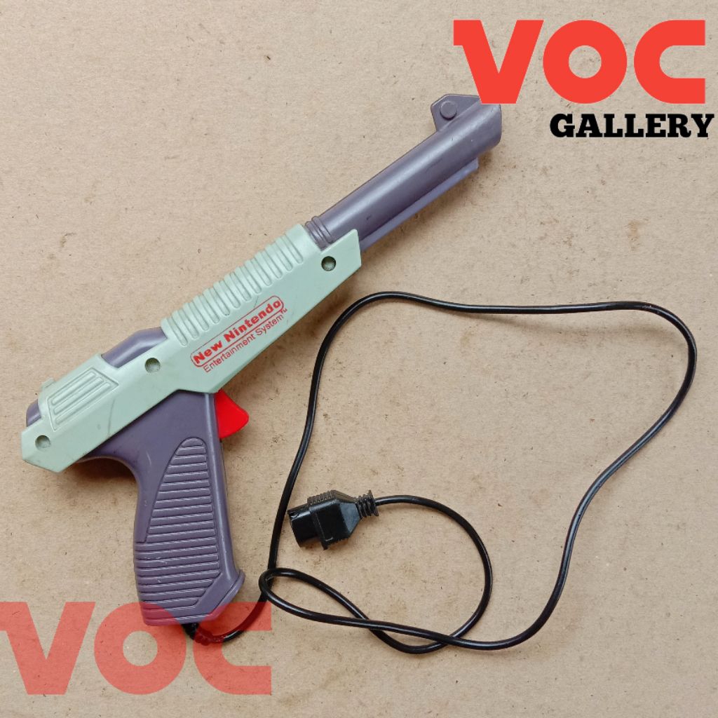 New Nintendo NES Zapper Gun Pistol Rare Jadul Antik Antique Vintage Classic Klasik Retro Lawasan Law