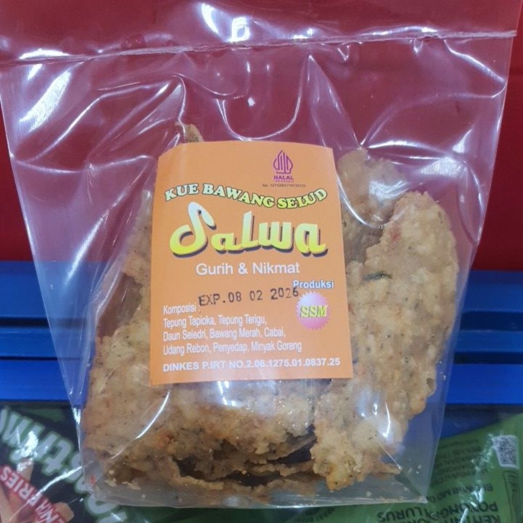 

Kue Bawang Selud Salwa 100gr