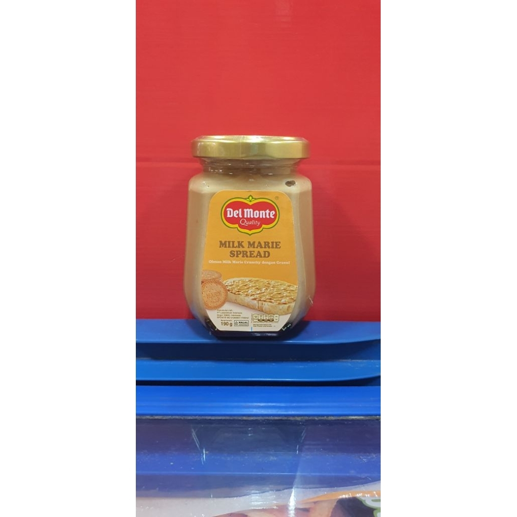 

Del Monte Quality Spread Selai Olesan Kemasan botol kaca 170gr