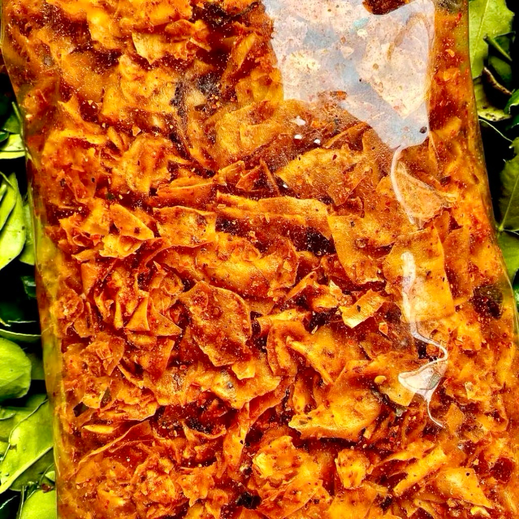 

Termurah Manggleng Keripik Singkong Pedas Balado Daun Jeruk 250gr Viral