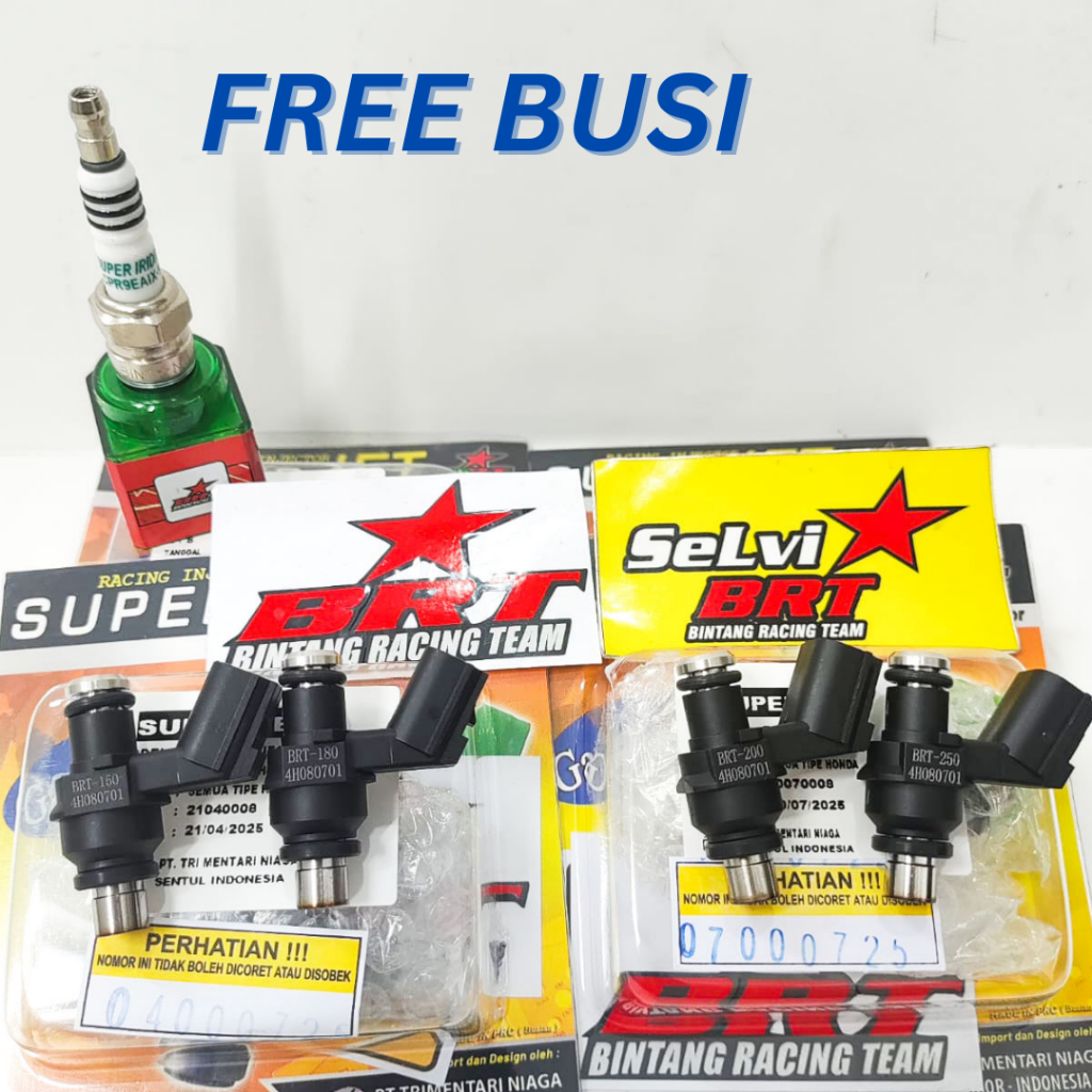 Bxf - INJECTOR INJEKTOR BRT HONDA VARIO 150 160 BEAT FI GENIO SCOOPY CRF VERZA CBR CB PCX ADV VESPA