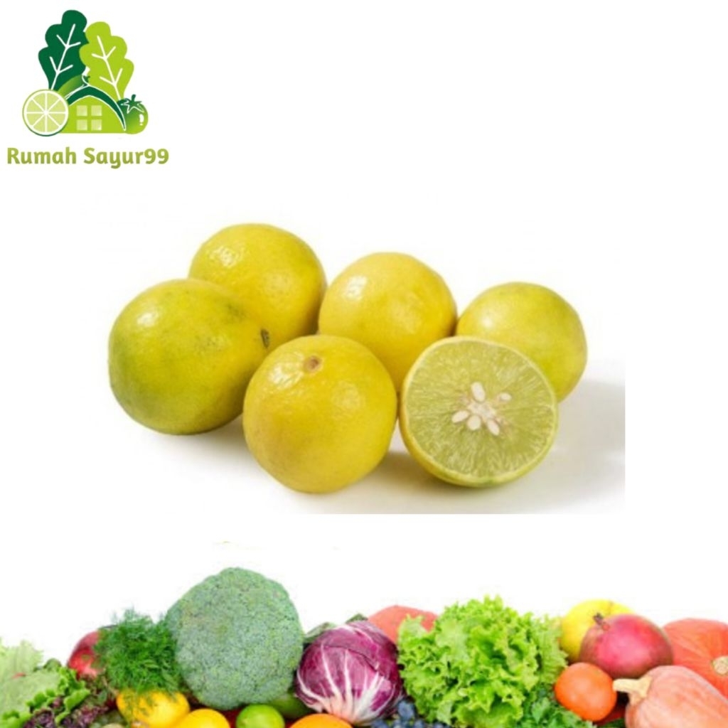 

Lemon lokal segar perbuah