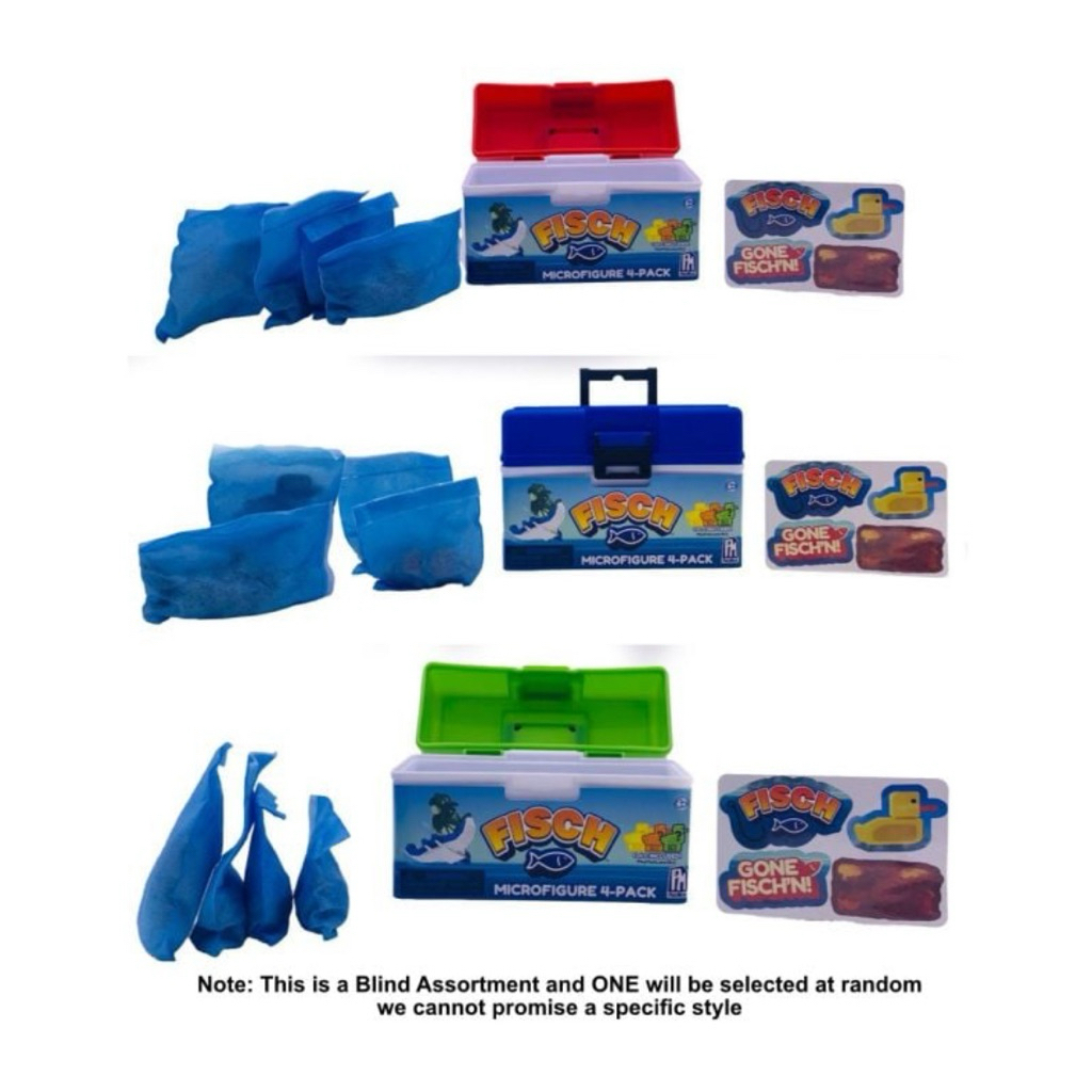 Fish Roblox Series 1 Collectable 4 Pack Microfigure Blind Box