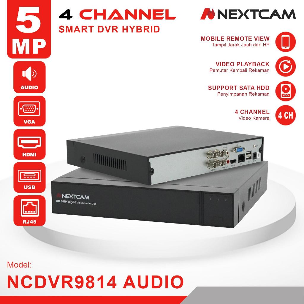 Dvr hybrid/xvr/nvr 5mp 4channel  nextcam dvr 5mp dvr cms H265 bitvision