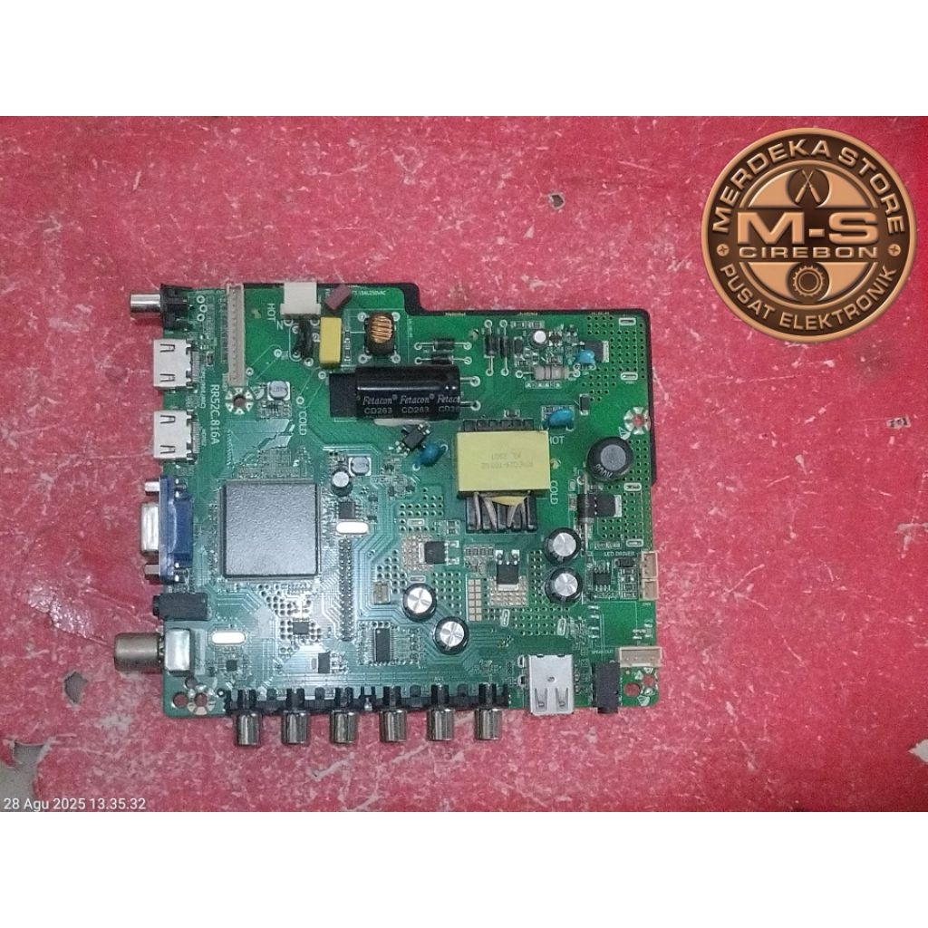 MB MOBO MAINBOARD MESIN TV CHINA UNIVERSAL FAWS 32