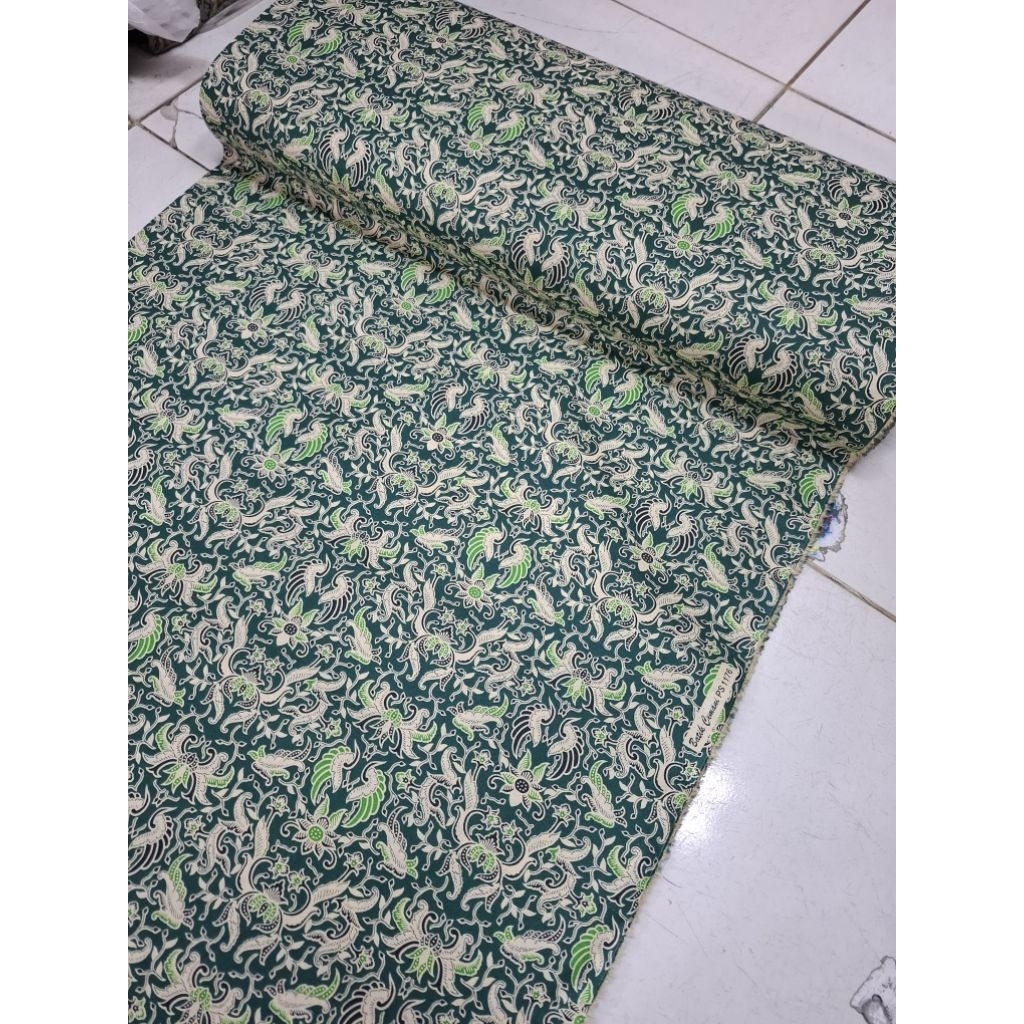 bahan batik katun cemani (ps 1176) // bahan batik katun cemani seragam sekolah universal // batik ka