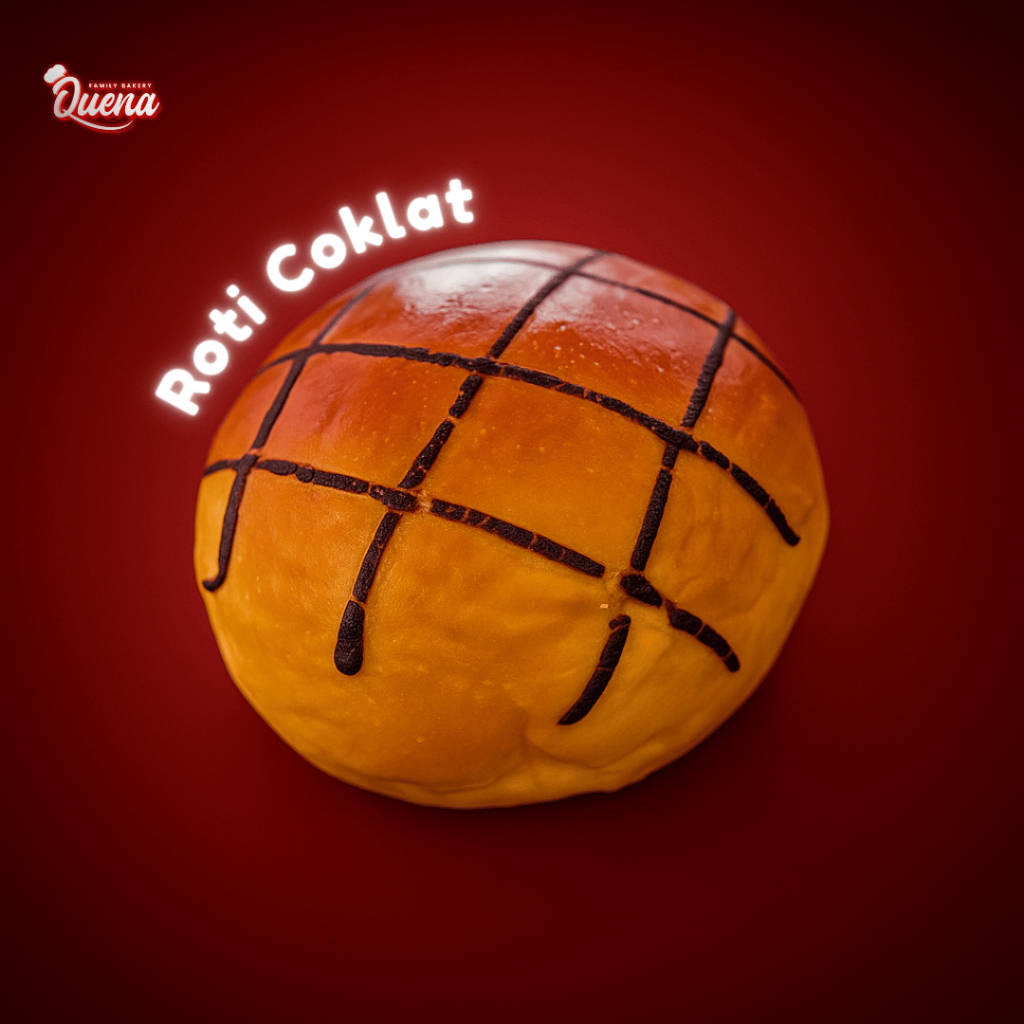 

Roti Coklat Premium Quena dengan bahan full 100% Susu
