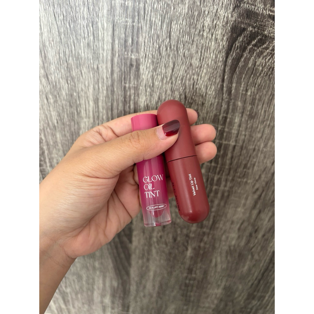 Lip Cream Dear Me & Glow Tint