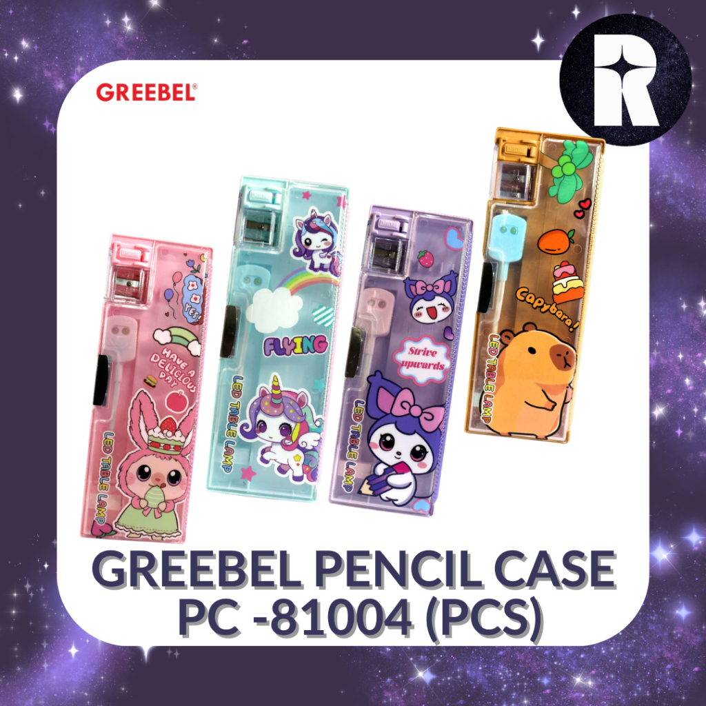 

PENCIL CASE GREEBEL PC-81004 | TEMPAT PENSIL MAGNETKARAKTER LUCU DENGAN LAMPU LED & SERUTAN