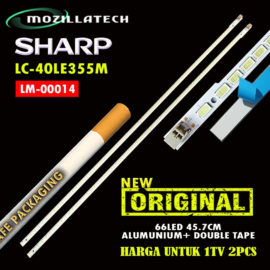 BACKLIGHT TV LED SHARP LC-40LE355M LC40LE355M 40LE355M LC 40LE355M BACKLIGHT SHARP CPCS MA01 V-0