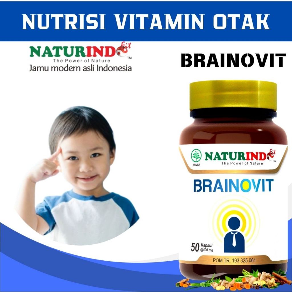 vitamin otak anak cerdas daya ingat suplemen otak brainovit naturindo