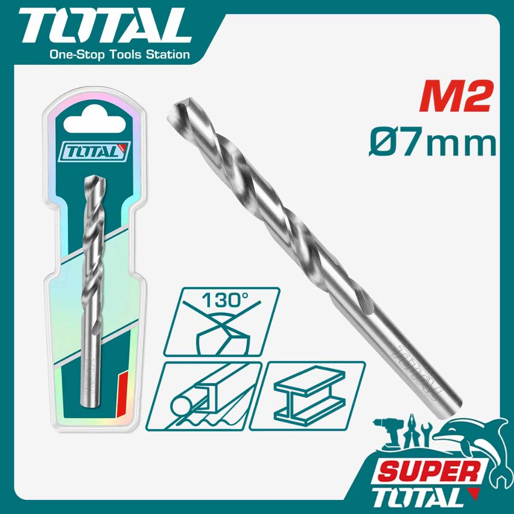 TOTAL Mata Bor HSS M2 / M2 HSS Drill Bit TAC1200701