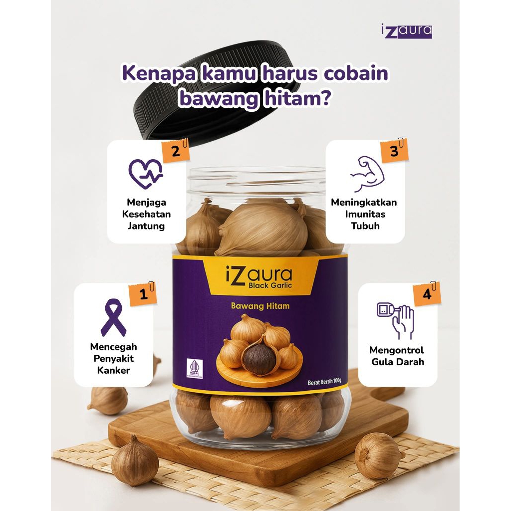 

BAWANG HITAM IZAURA