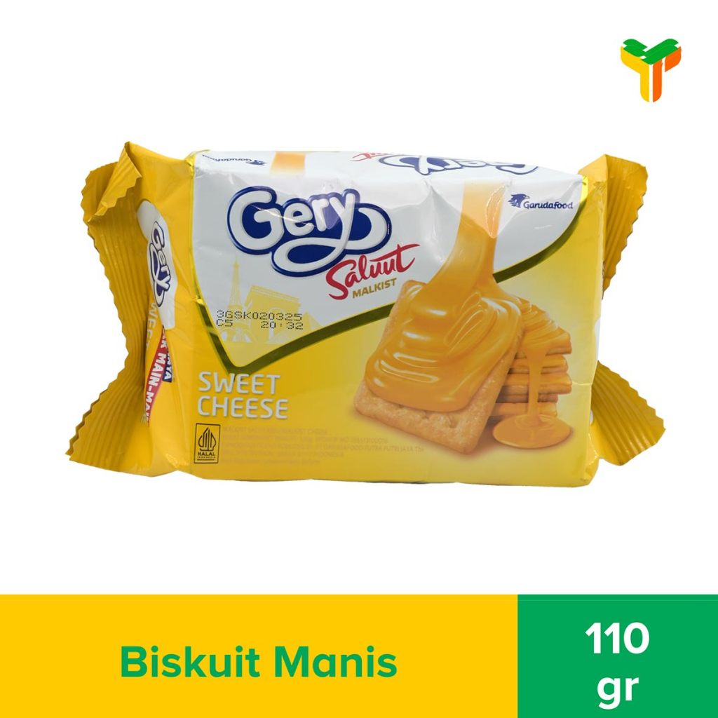 

Gery Salut Malkis Keju 110 Gr