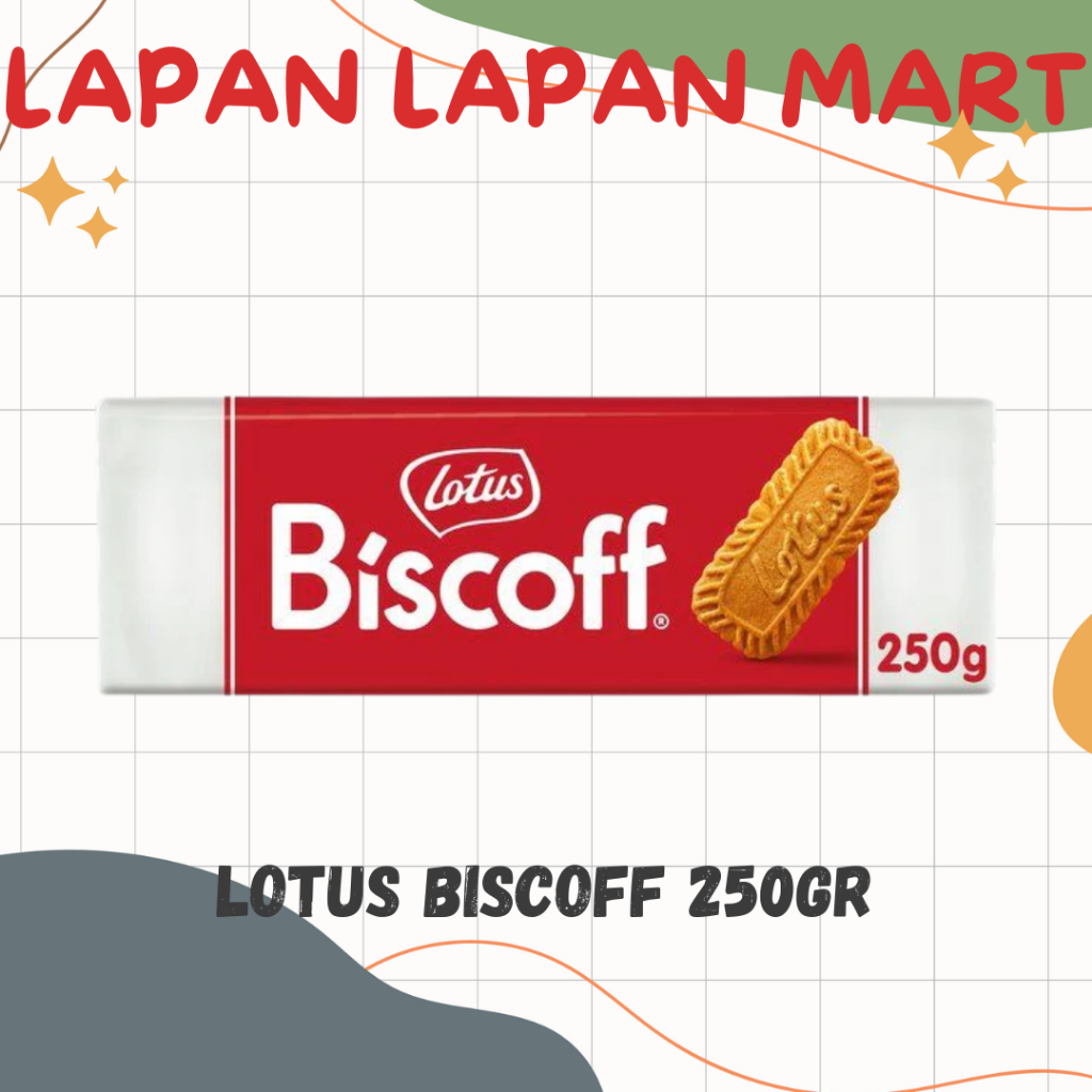 

Lotus Biscoff 250g - Delicious Biscoff Biskuit