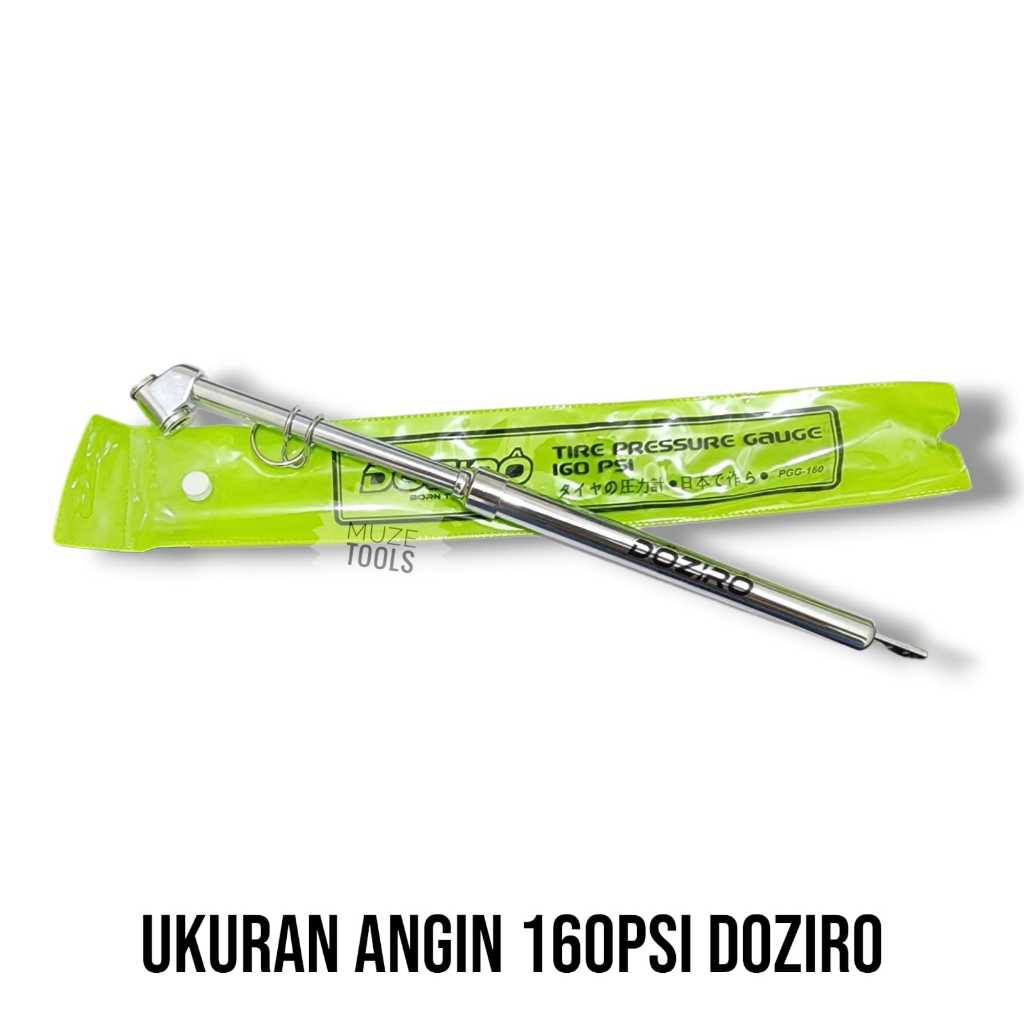Ukuran Angin Ban 160psi & 200psi Doziro