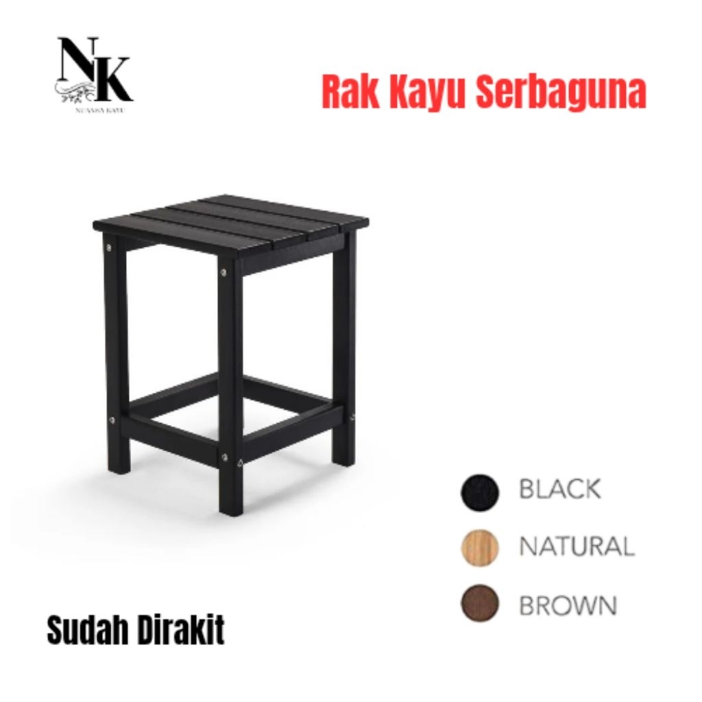 Rak Galon/ Rak Kayu Serbaguna/ Rak Kayu Aquarium