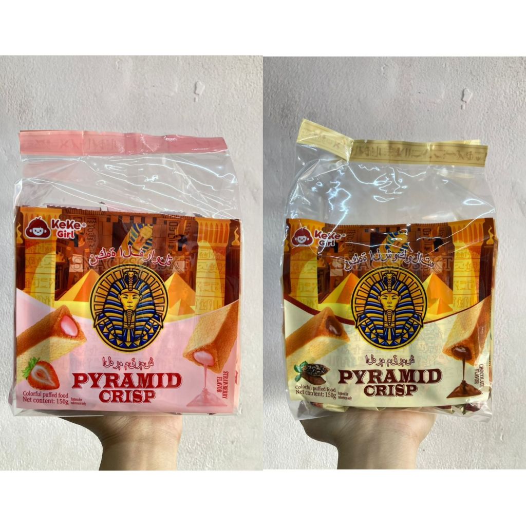

KEKEGIRL PYRAMID CRISP STRAWBERRY / CHOCOLATE 150gr - BISKUIT