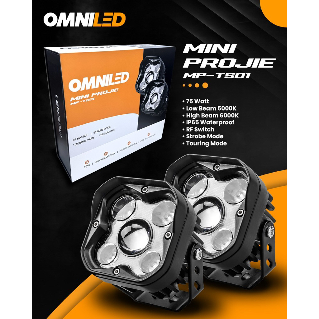 LAMPU OMNILED SPOTLIGHTS MP-T501 MINI PROJIE GARANSI 1 TAHUN