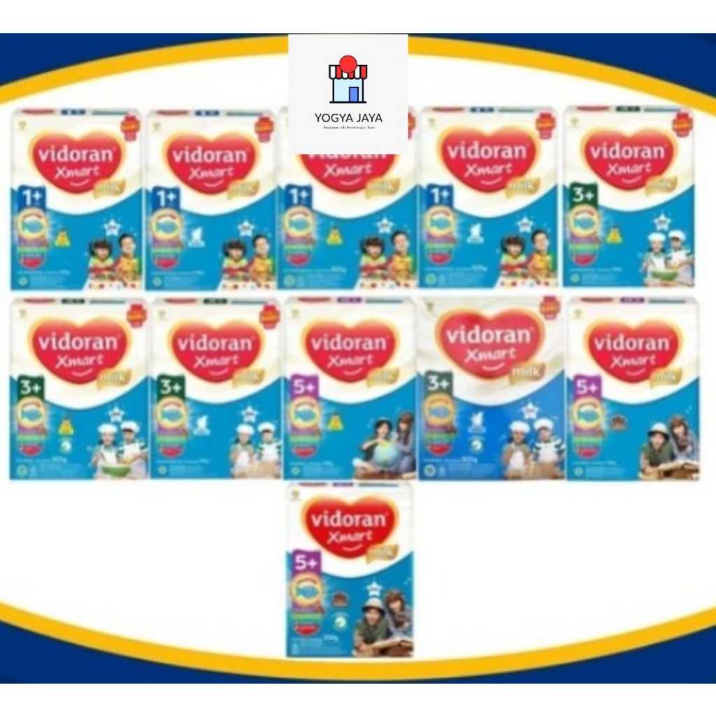 Vidoran Xmart 1 3 5 Vanila Madu 700GR Susu Formula Pertumbuhan Bayi Dan Anak Baby Jam