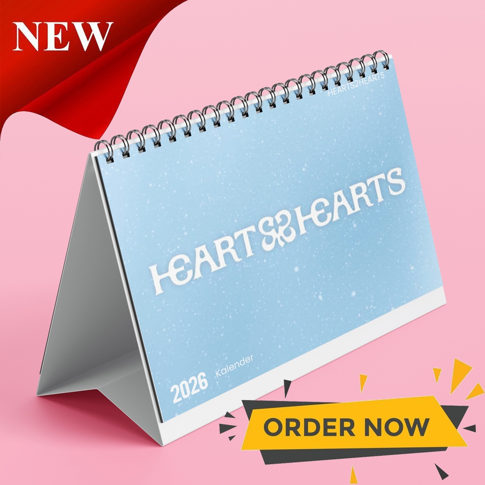 

A&M Kalender Hearts2Hearts Kalender Meja Kalender 2026 Kalender K-POP