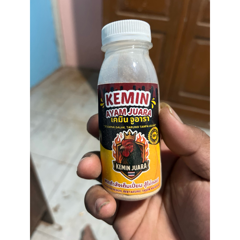 Kemin Ayam Aduan Juaraa Menebalkan Kulit Kaki Keras