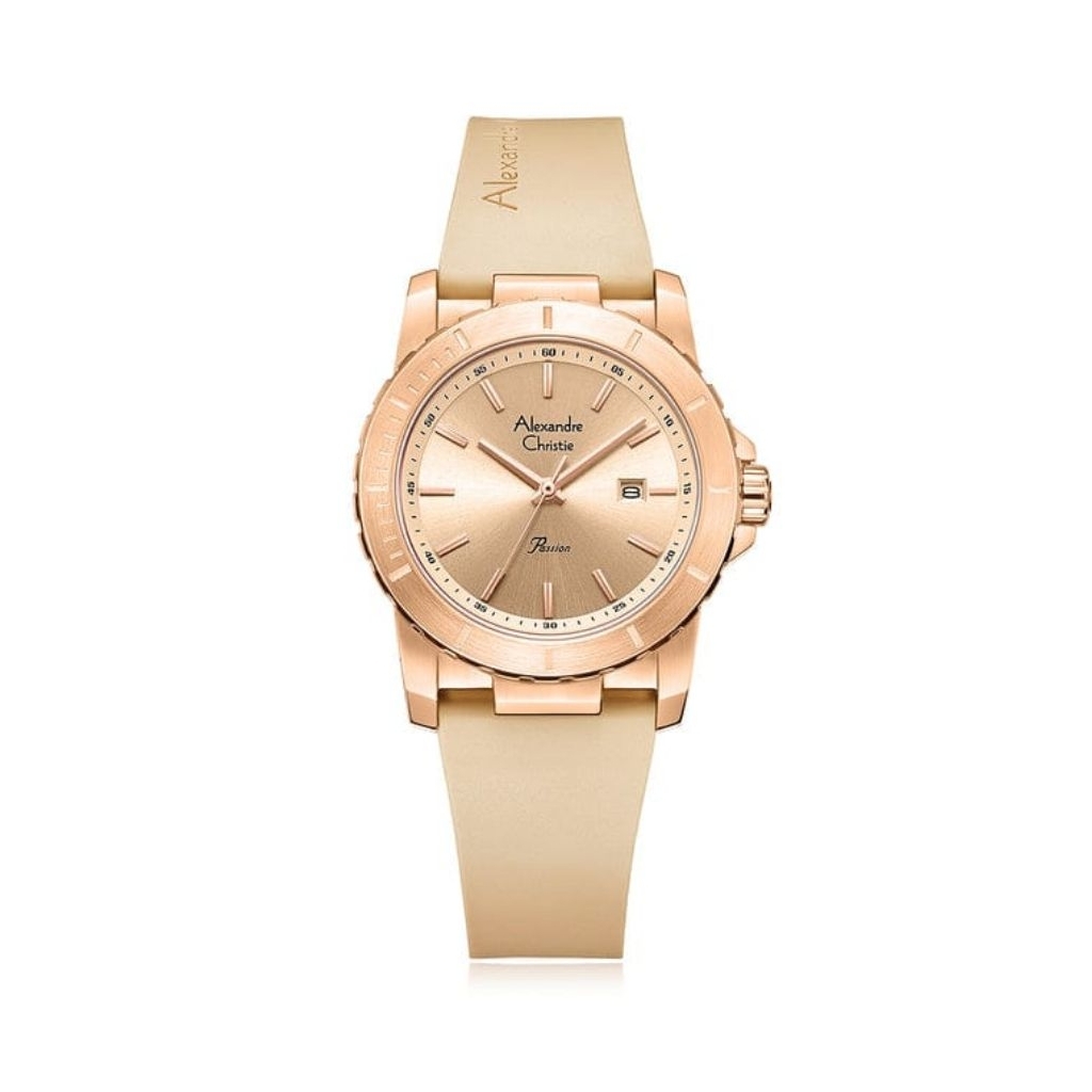 Alexandre Christie 6141 Cewe Full Rosegold