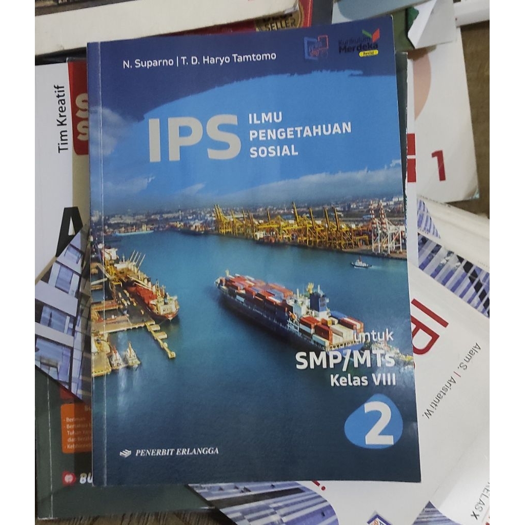 Buku Erlangga IPS SMP Kelas 2 Revisi