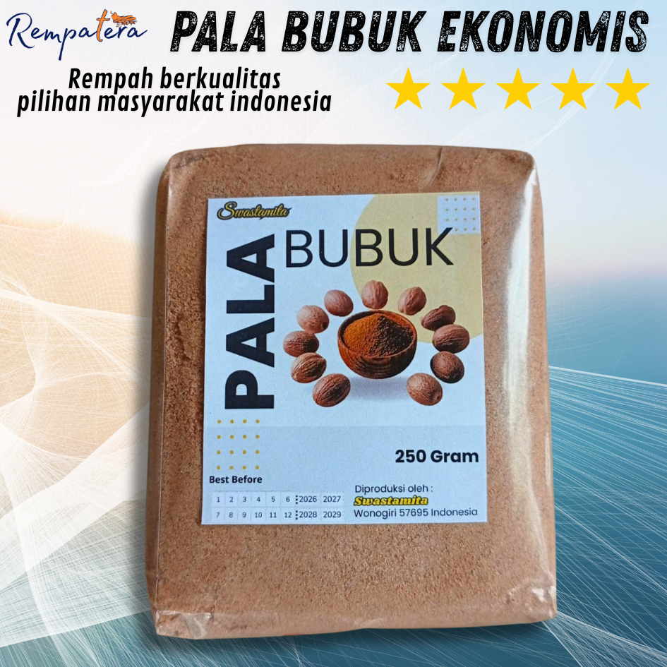 

REMPATERA - Pala Bubuk Ekonomis 250g - Bubuk Pala Hemat