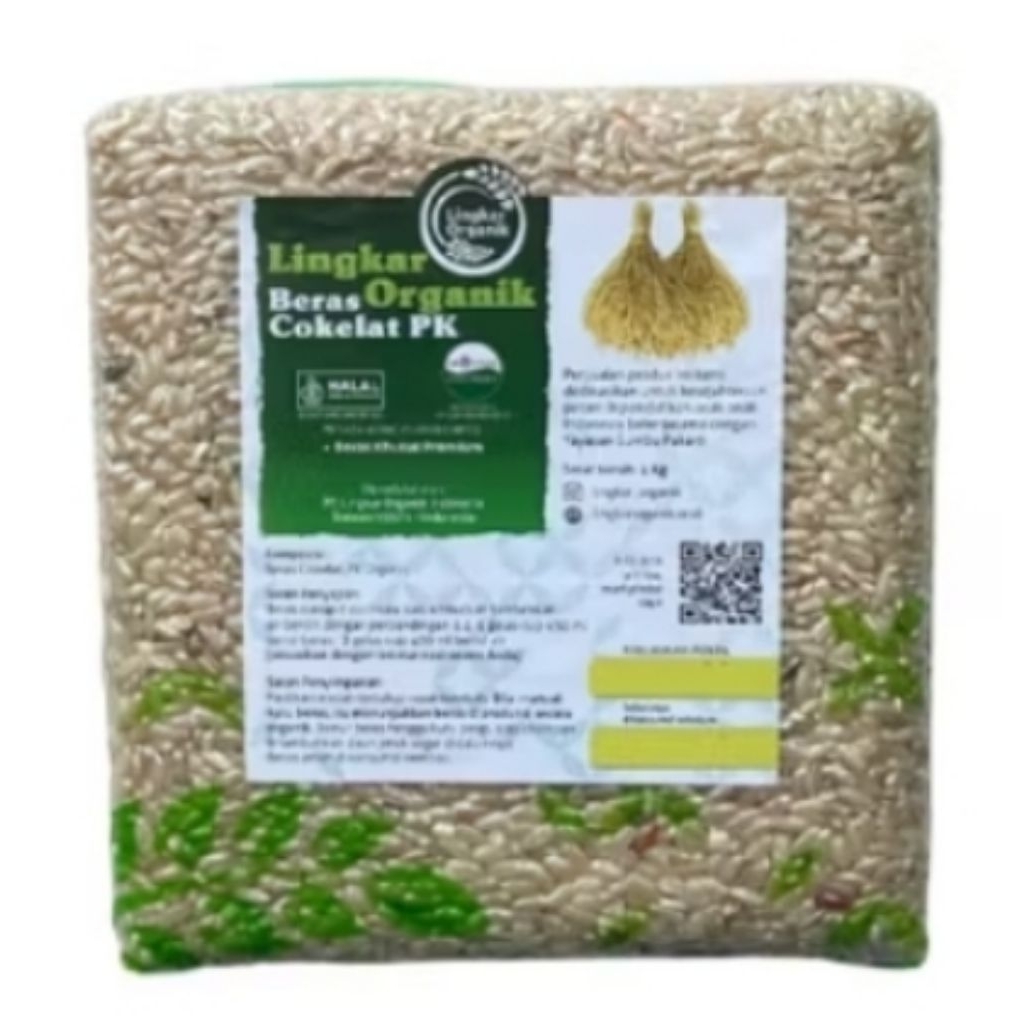 

beras coklat lingkar organik 1kg