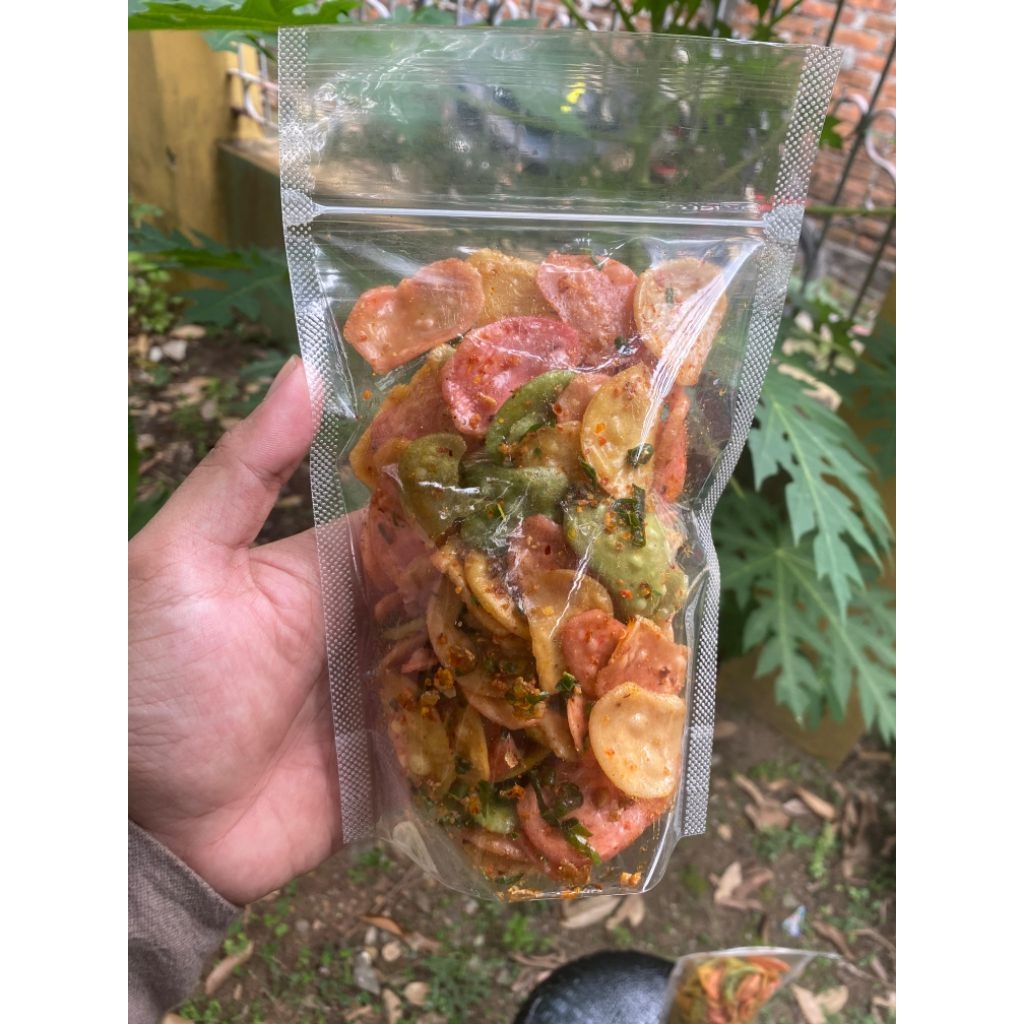 

krupuk seblak homemade