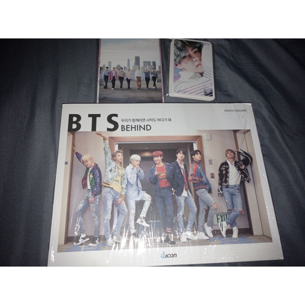 D-icon BTS photobook exclusive include fullbts personnel. Unsealed. Majalah  BTS Dicon/ D icon BTS D