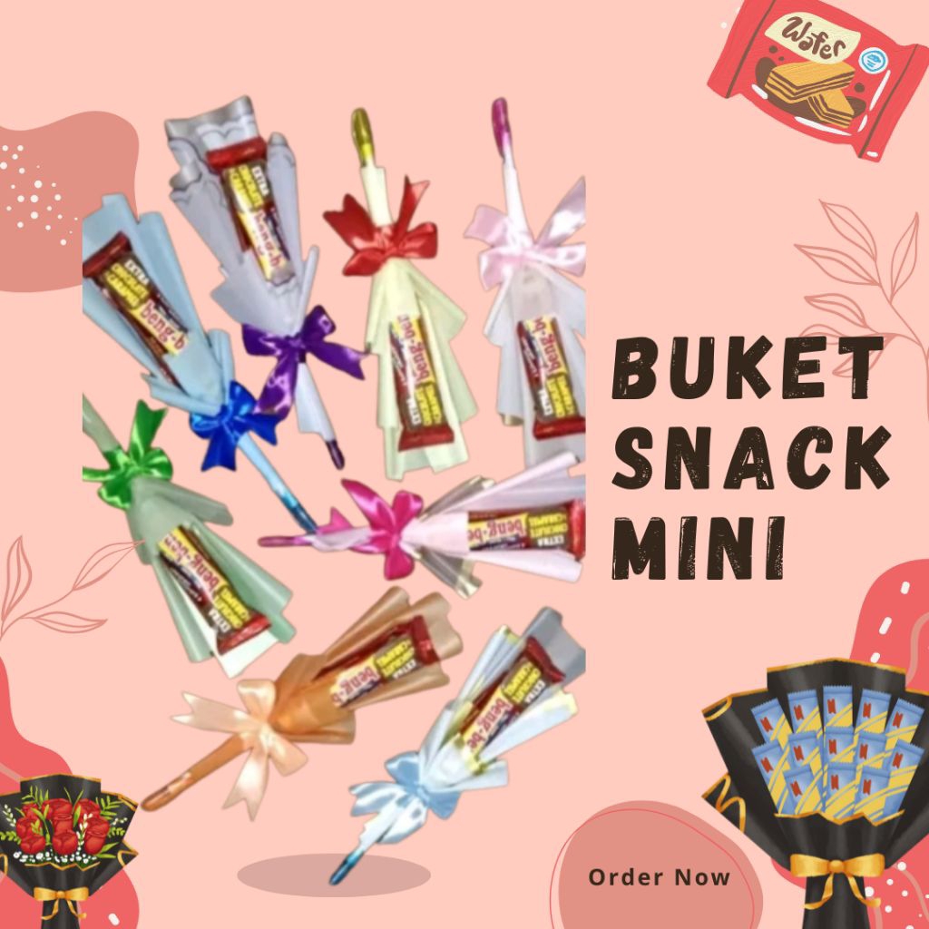 

Buket Snack Mini Murah Dapet Special Gift